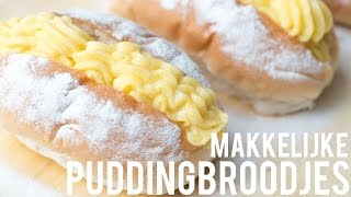 RECEPT: Makkelijke puddingbroodjes | OhMyFoodness