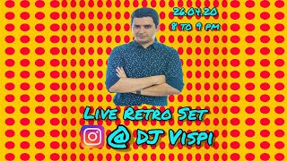 DJ Vispi | Live Retro Bollywood Set | Instagram Live | Lockdown Session | Audio Visual  Experience