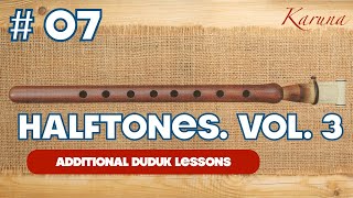 Additional duduk lessons #07. Halftones. Vol. 3 #karunaduduk