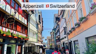 Beautiful summer walk in Appenzell, a Swiss fairytale town | 徒步游览阿彭策尔