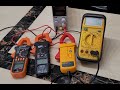 Fluke i410 vs Klein CL800 vs Meterk MK06 Ammeter Accuracy Testing