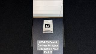 Opening 2014-15 Panini Donruss Wrapper Redemption NBA Basketball Pack Zach Lavine Rookie $10 #cards