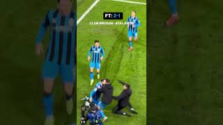 Gustaf Nilsson Goal For Club Brugge vs Atalanta 2-1 Goals today