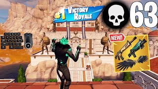 63 Elimination Solo vs Squads Wins (NEW Fortnite Chapter 5 Season 2 Gameplay)