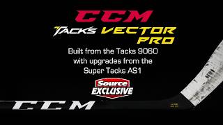 Source Exclusive: CCM Tacks Vector Pro Hockey Stick (2018) | Source For Sports