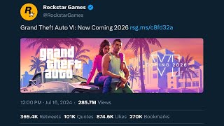 تأجيل GTA 6 إلى 2026 بسبب الإضراب عن العمل !