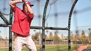 Angels Mike Trout Hitting BP | Spring Training 2021