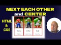 The Fastest Way to Place HTML Elements Next to Each Other in CSS