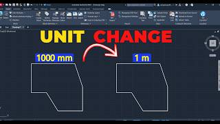 Convert Units in AutoCAD (mm to m)