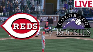 🔴LIVE Baseball 🔴 Cincinnati Reds vs Colorado Rockies  / June 05/ MLB  hoy envivo /MLB THE SHOW 2024