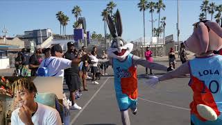 Bugs Bunny/Tune Squad 5v5 vs Hoopers [Space Jam IRL] Reaction!