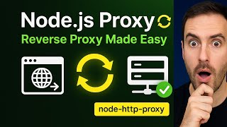 🚀 Build a Reverse Proxy in Node.js with http-proxy | Full Tutorial 🔥