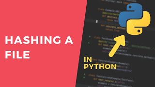 Hashing a File - 1 Minute Python Tutorial #shorts