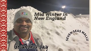 Mid Winter Groundhog Day | ന്യൂ ഇംഗ്ലണ്ടിലെ വിന്റർ കാഴ്ചകൾ | Mid Winter in New England (Eastern US)