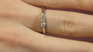 Trilogy Diamond Engagement Ring TR1026