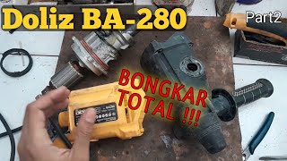 Ya gimana ya ! Inilah Penampakan Mesin Rotary Hammer Drill Doliz BA-280 part2 #bor #drill