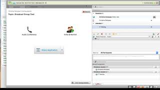 How to Create Breakout Groups in Webex Training Center