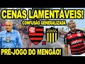 CENAS LAMENTÁVEIS! CONFUSÃO ENTRE TORCIDA DO PEÑAROL E FLAMENGO NAS RUAS DO RIO! PRÉ JOGO MENGÃO! E+