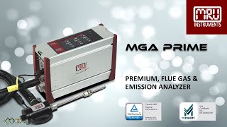 MGA prime, portable, PREMIUM gas analyzer