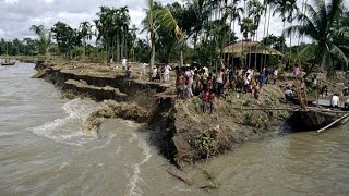 নদী ভাঙ্গন কিভাবে হয় দেখুন  || River Erosion  in bangladesh