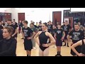 JHS Football Team Takes Ballet