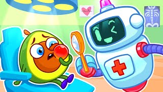 Robot Doctor Check Up 🤖👨🏻‍⚕️ + Dentist Song || VocaVoca Kids Songs and Nursery Rhymes 🥑
