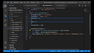 Getting Started with SpreadJS Angular