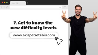 The difficulty levels at the new akispetretzikis.com | Akis Petretzikis