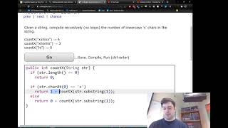 Recursion 1 CountX