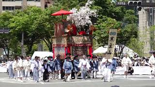 黒主山　祇園祭山鉾巡行　2022年7月24日　京都市にて　 00103