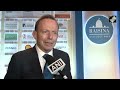 “very pleased that india australia relationship getting strong…” former australian pm tony abbott