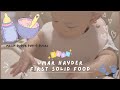 Masak Bubur Bayi | Umar Hayder First Solid Food Journey | 6 months | First Time Mom | Vlog #4