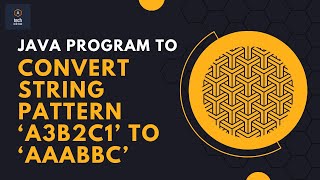 Java Code Explained: Convert "a3b2c1" to "aaabbc" | String Pattern Algorithm