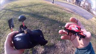 Eachine E013 Mini FPV Quadcopter Outside Test Flight