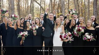 Thomas + Kayla | Beautiful Private Vow Exchange among Family | Carolina Grove Wedding Film, Raleigh