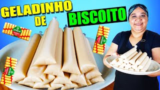 Geladinho de Biscoito Cremoso Delicioso !!  Faça e Venda Muito !