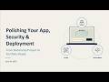 Deploying a React App to Vercel — Security, Portfolio Polish & Live Deployment Demo