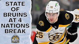 State Of Bruins At 4 Nations Break | The Skate Pod, Ep. 400