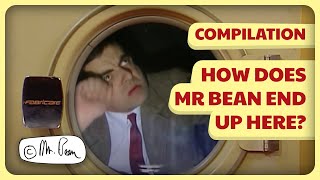 Bean Gets Stuck in a Washing Machine... \u0026 More | Compilation | Classic Mr Bean