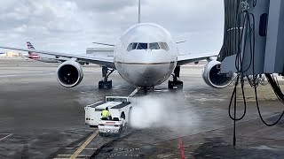 Plane Is Too Heavy for Pushback