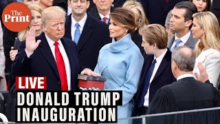 Trump Inauguration LIVE: Donald Trump takes oath as 47th US President