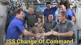 Watch : Expedition 65 To 66 Change Of Command Ceremony at Space Station