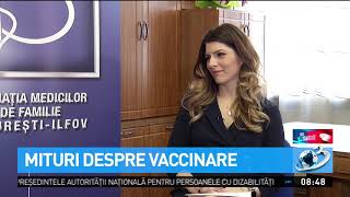 Sfat de Sănătate. Mituri legate de vaccinare