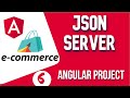 Angular project tutorial #6 JSON Server API for Angular | E-commerce Project