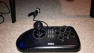 Videogamelover58 Reviews: Sega Genesis 6 button arcade stick