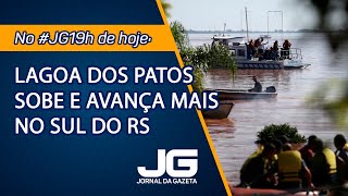 Lagoa dos Patos sobe e avança mais no Sul do RS - Jornal da Gazeta - 16/05/2024