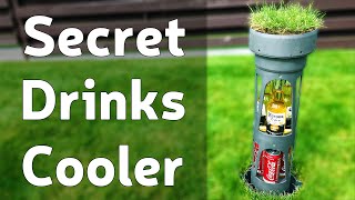 Secret Underground Drinks Cooler From PVC Pipe