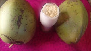 fresh tender coconut shake |karikku shake |