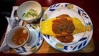 【グルメ旅】大宮伯爵邸　オムライスを食べたら美味しすぎて声が出ないほど絶品だった！