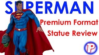 SUPERMAN Rebirth Premium Format Statue Collectible Review - Sideshow Collectibles